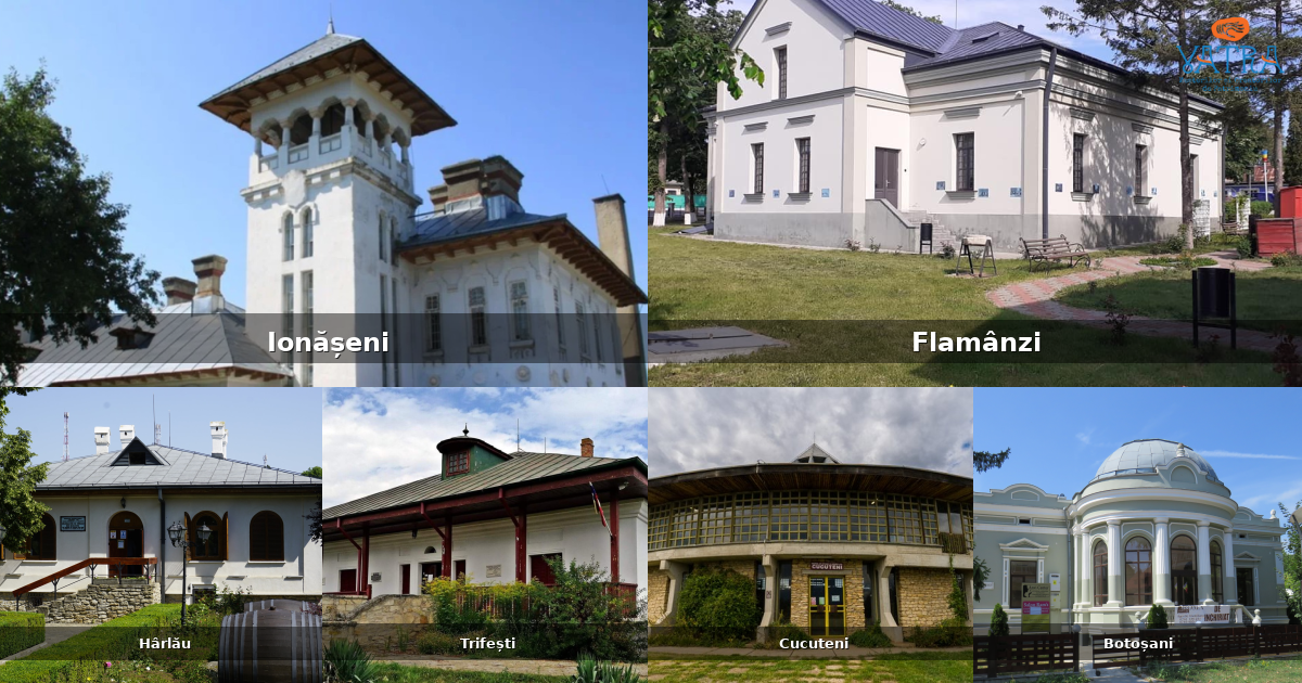 Atracții, monumente și obiective turistice din Hlipiceni