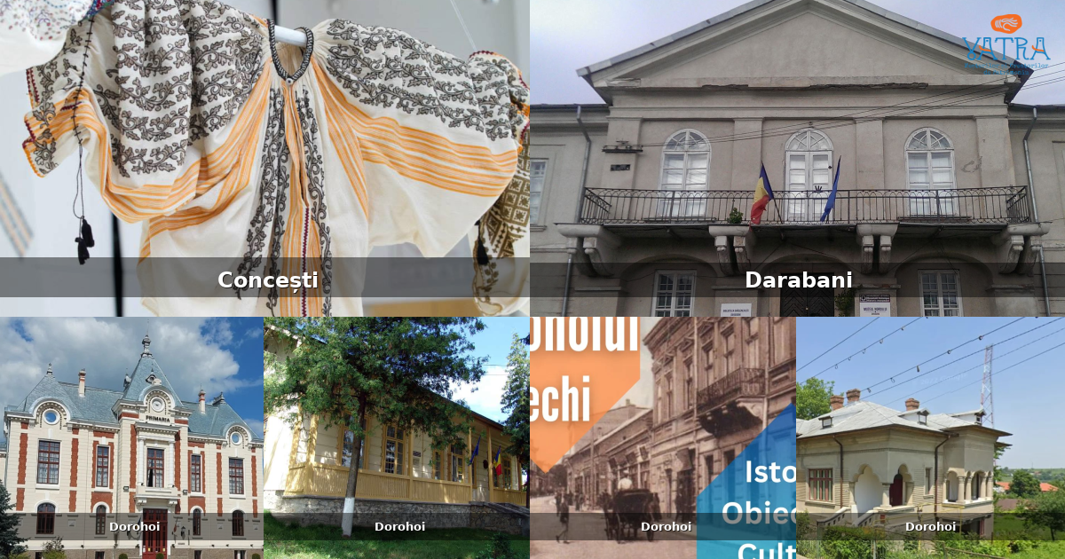 Atracții, monumente și obiective turistice din Hudești
