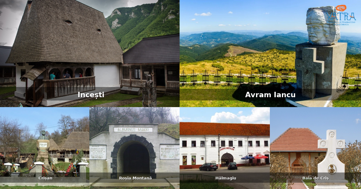 Atracții, monumente și obiective turistice din Incești