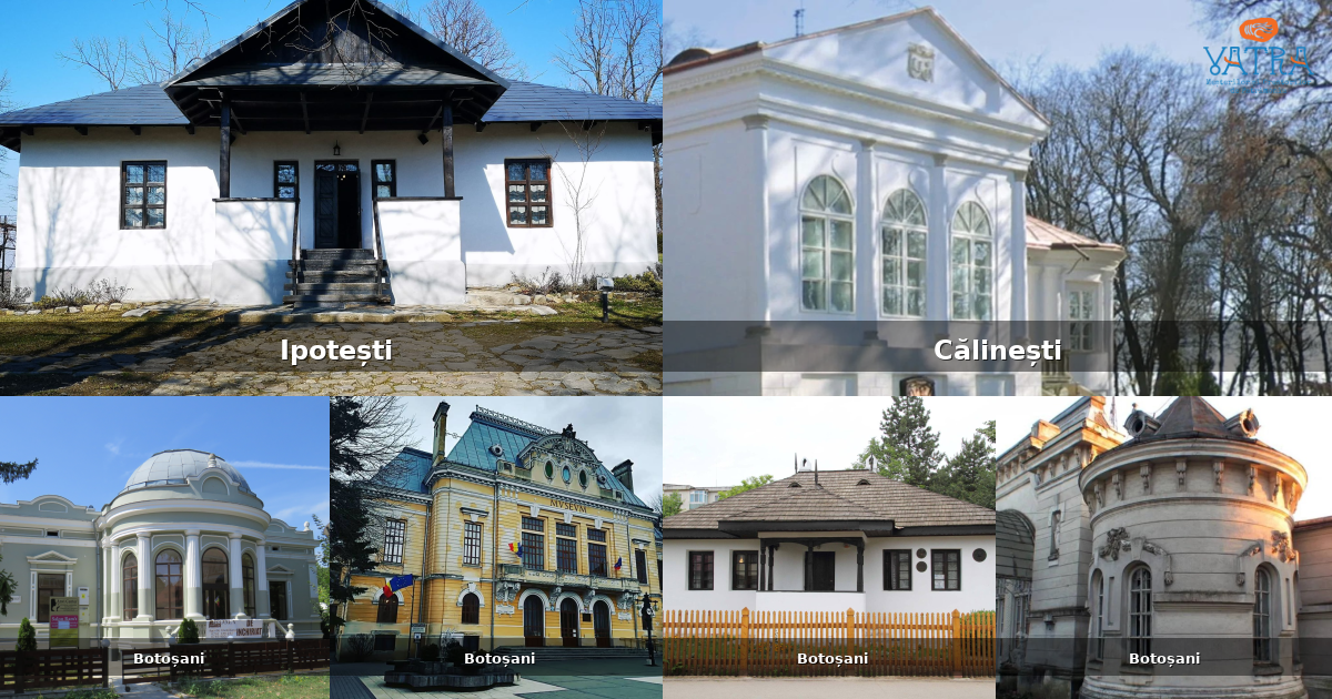Atracții, monumente și obiective turistice din Ipotești