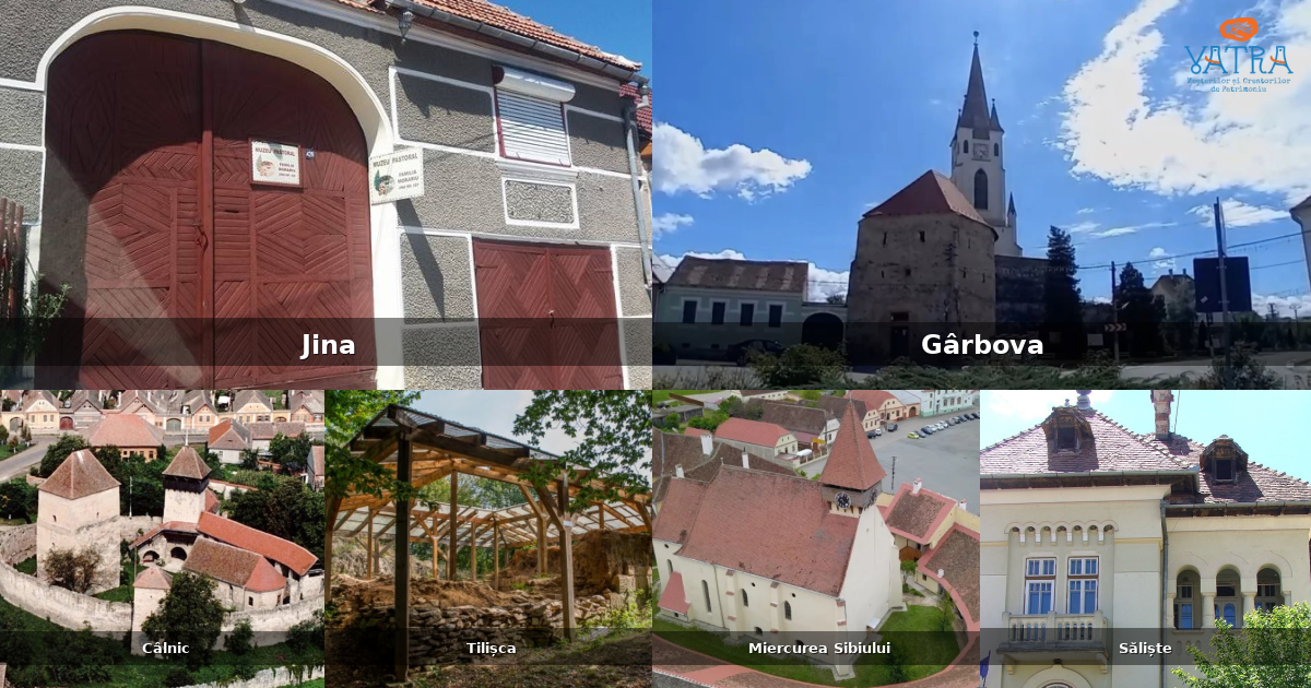 Atracții, monumente și obiective turistice din Jina