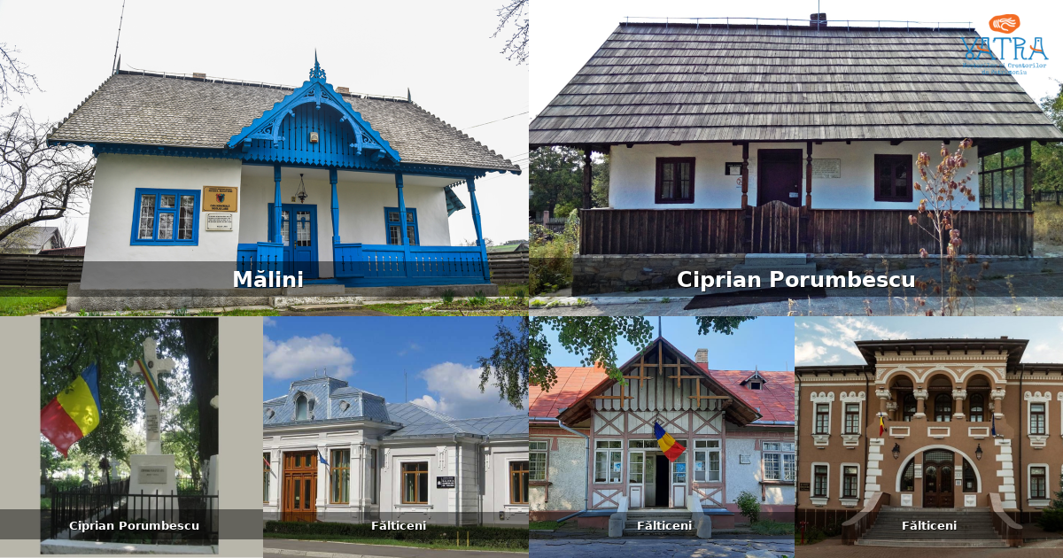Atracții, monumente și obiective turistice din Mălini