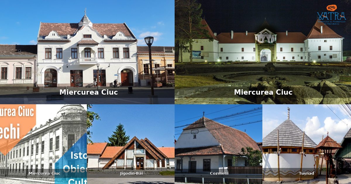 Atracții, monumente și obiective turistice din Miercurea Ciuc