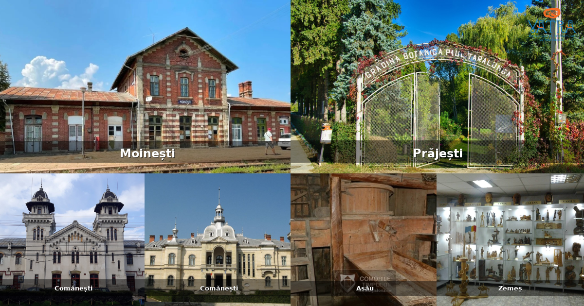 Atracții, monumente și obiective turistice din Moinești
