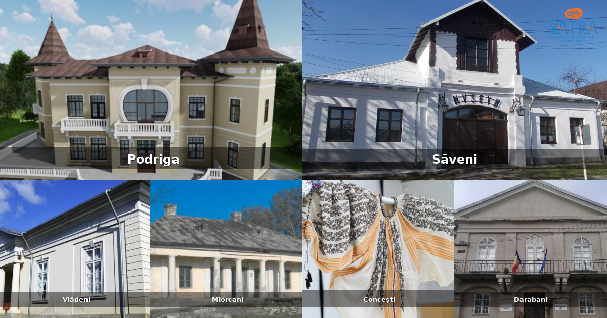 Atracții, monumente și obiective turistice din Podriga