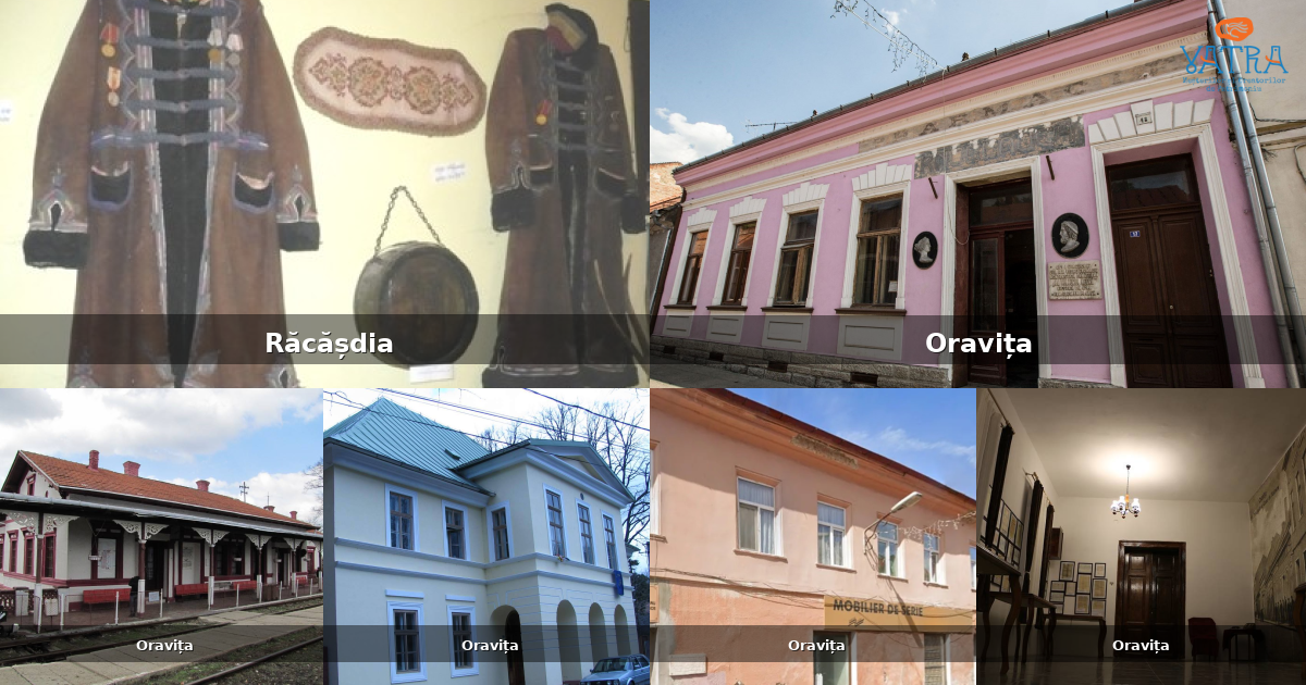 Atracții, monumente și obiective turistice din Răcășdia
