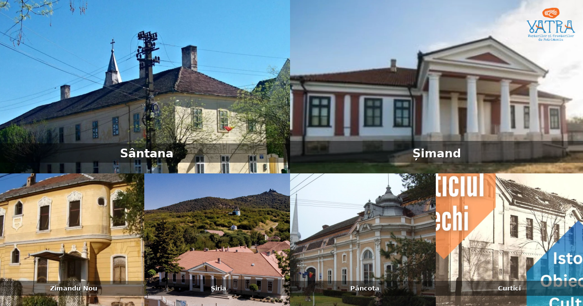 Atracții, monumente și obiective turistice din Sântana