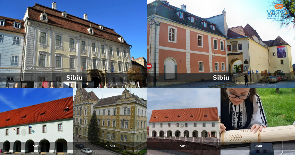 Atracții, monumente și obiective turistice din Sibiu