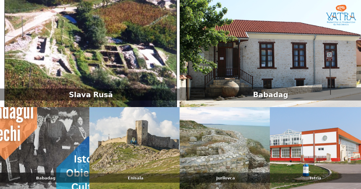 Atracții, monumente și obiective turistice din Slava Rusă
