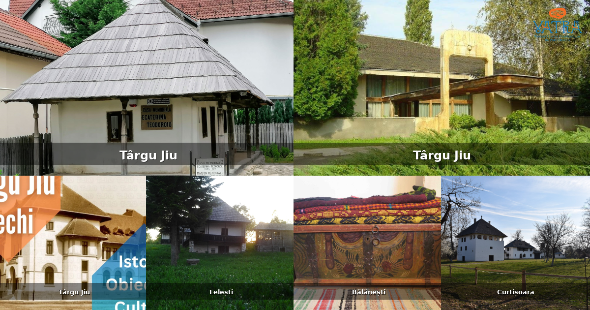 Atracții, monumente și obiective turistice din Târgu Jiu