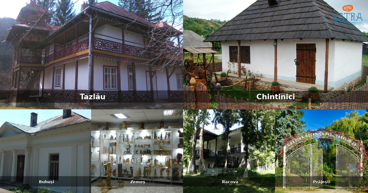 Atracții, monumente și obiective turistice din Tazlău