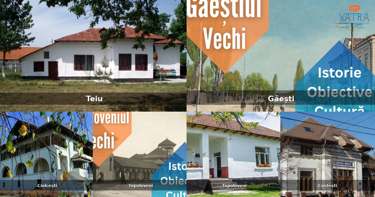 Atracții, monumente și obiective turistice din Teiu