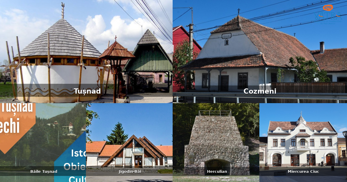 Atracții, monumente și obiective turistice din Tușnad