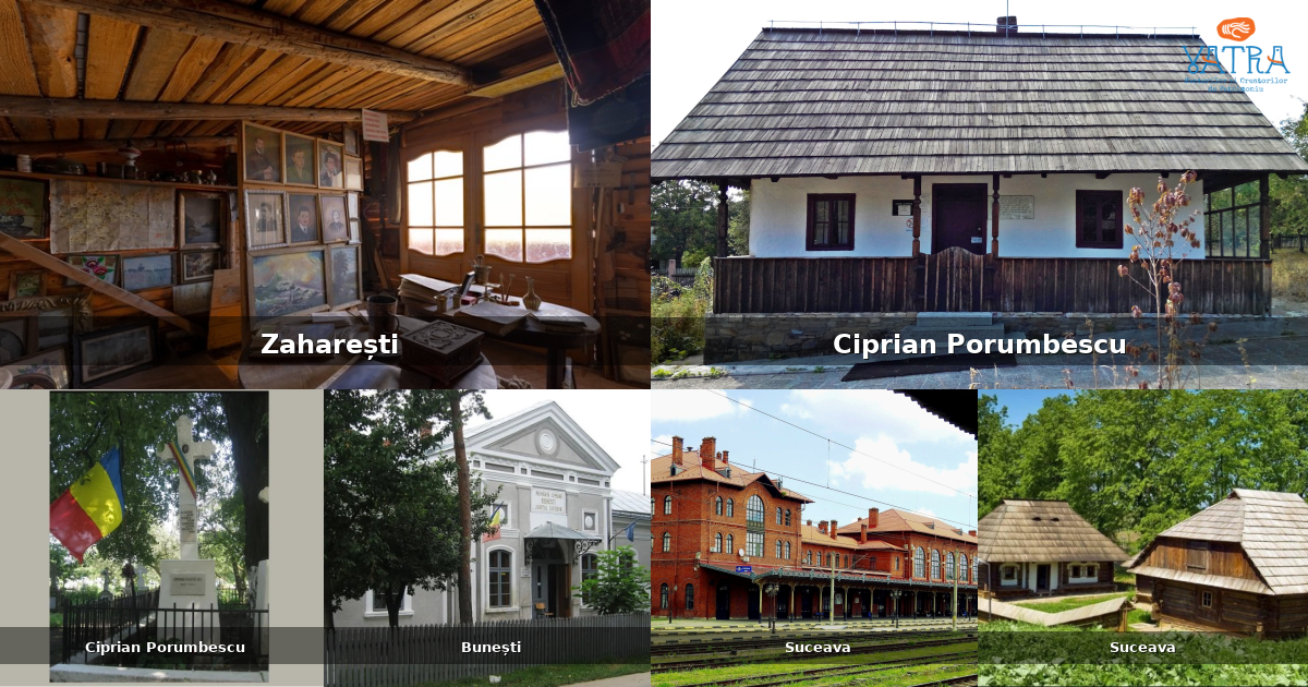 Atracții, monumente și obiective turistice din Zaharești