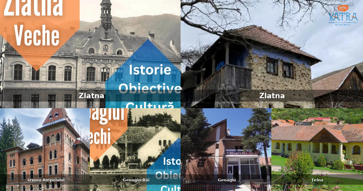 Atracții, monumente și obiective turistice din Zlatna