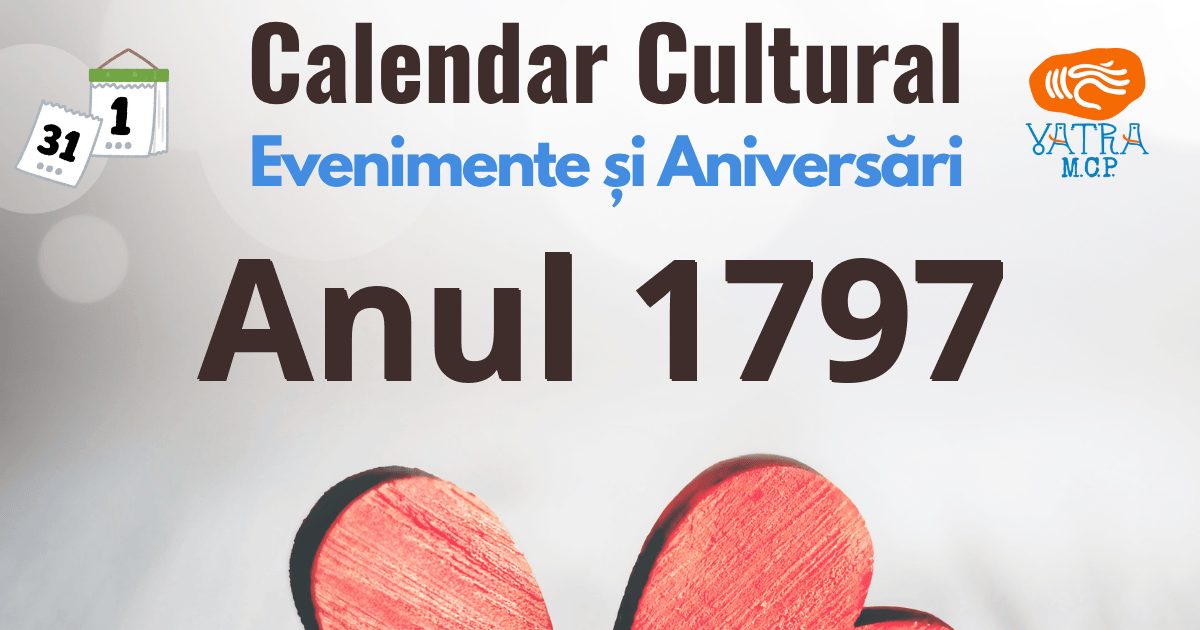Anul 1797 în Cultura românească