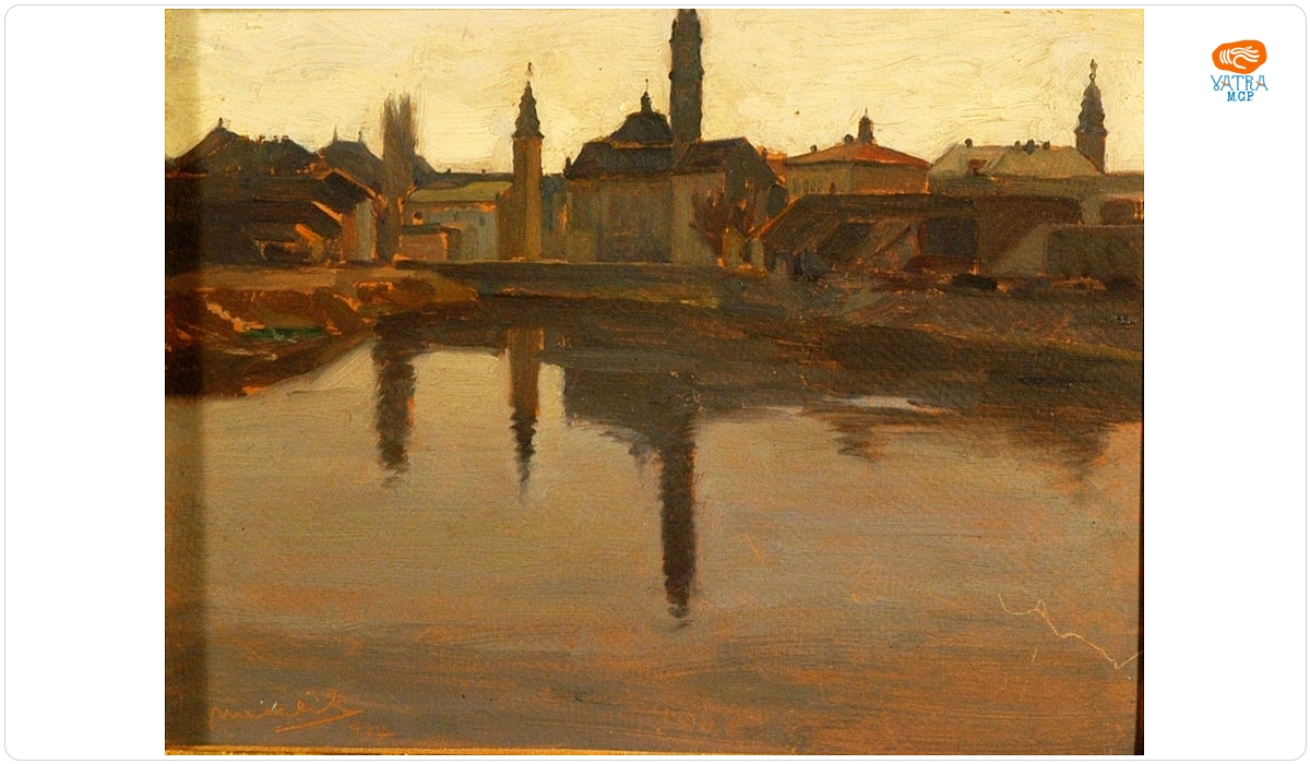 Contrejour (Apus de soare la Oradea)