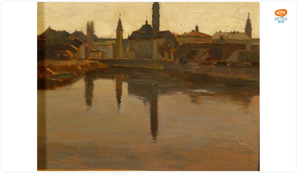 Contrejour (Apus de soare la Oradea)