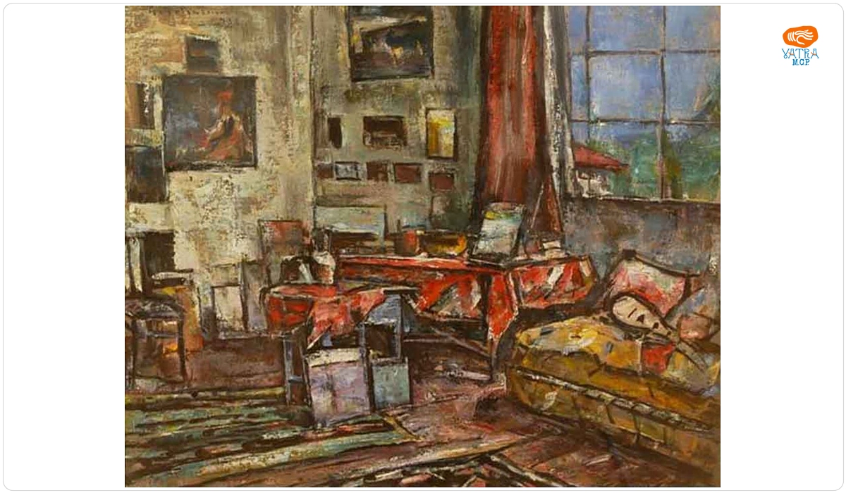 Gheorghe Petrașcu — Atelierul artistului