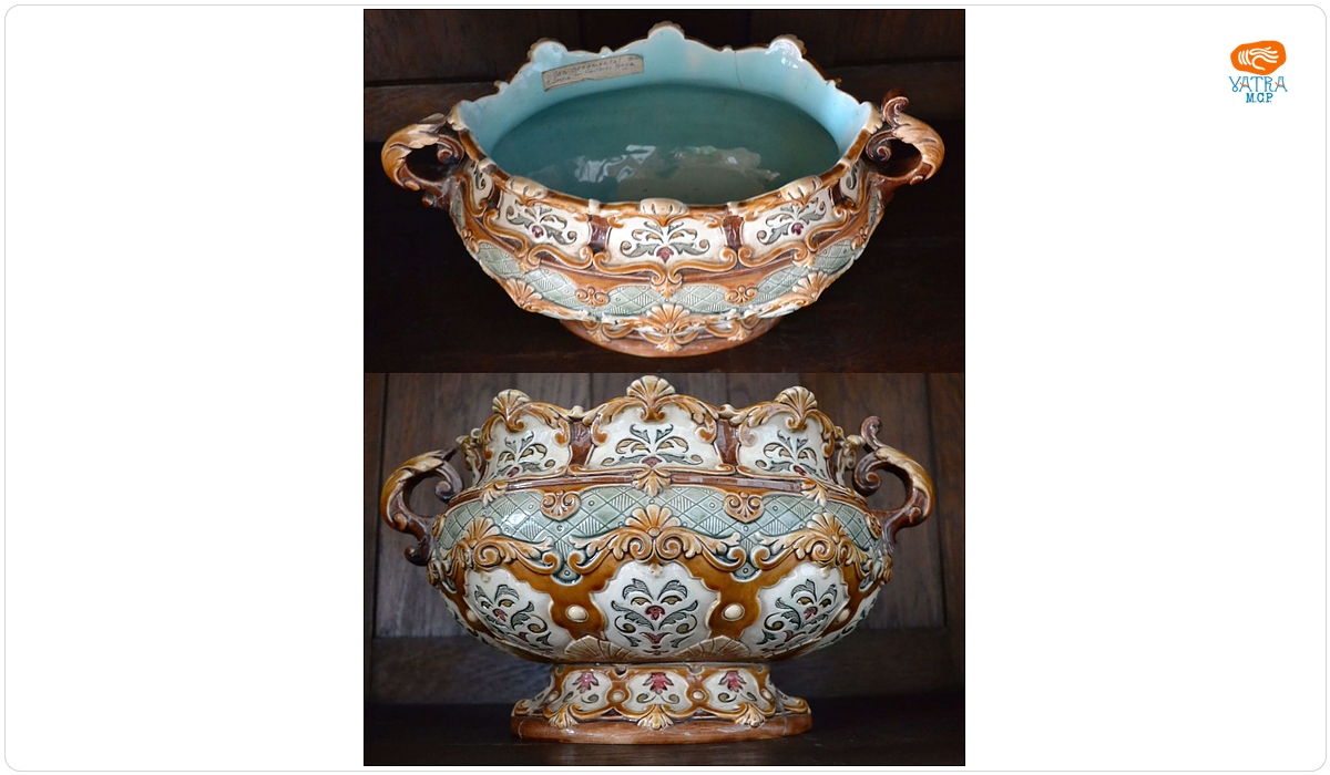 Vas ornamental care a aparținut lui Costache Iorga