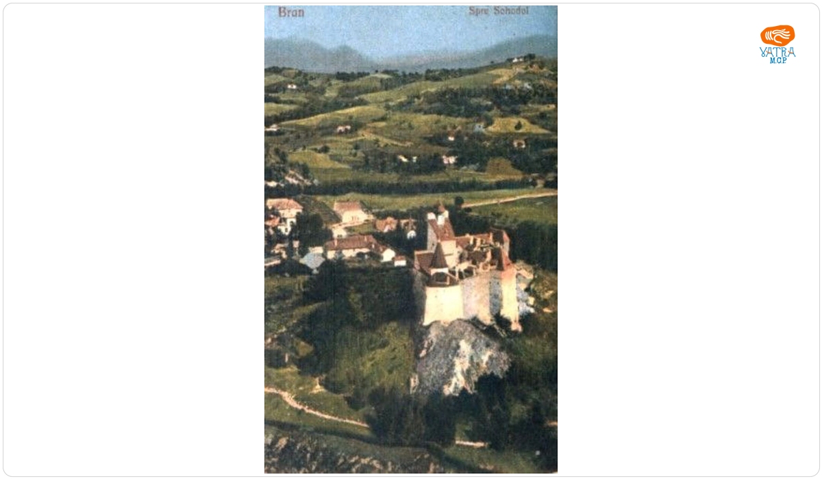 Castelul Bran spre Sohodol