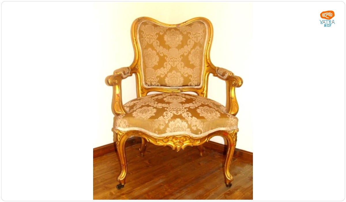 Fotoliu în stil neo-rococo vienez