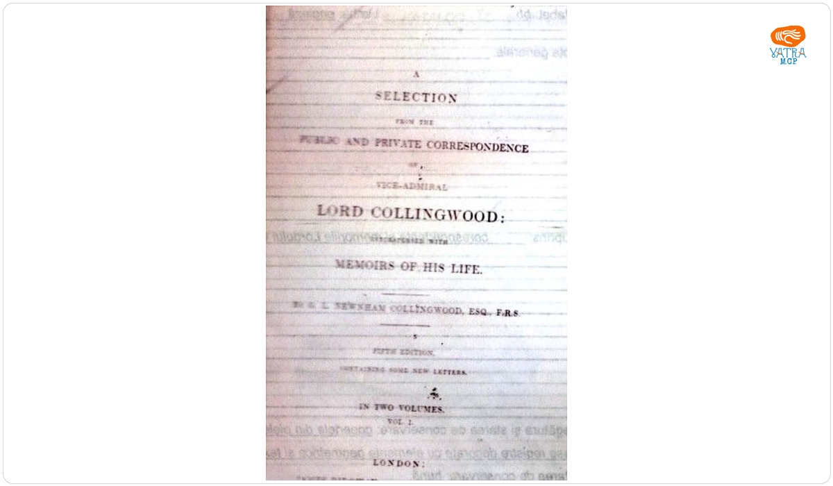 G.L. Newnham Collingwood — A selection from the public and private correspondence of vceamiral Lord Collingwood