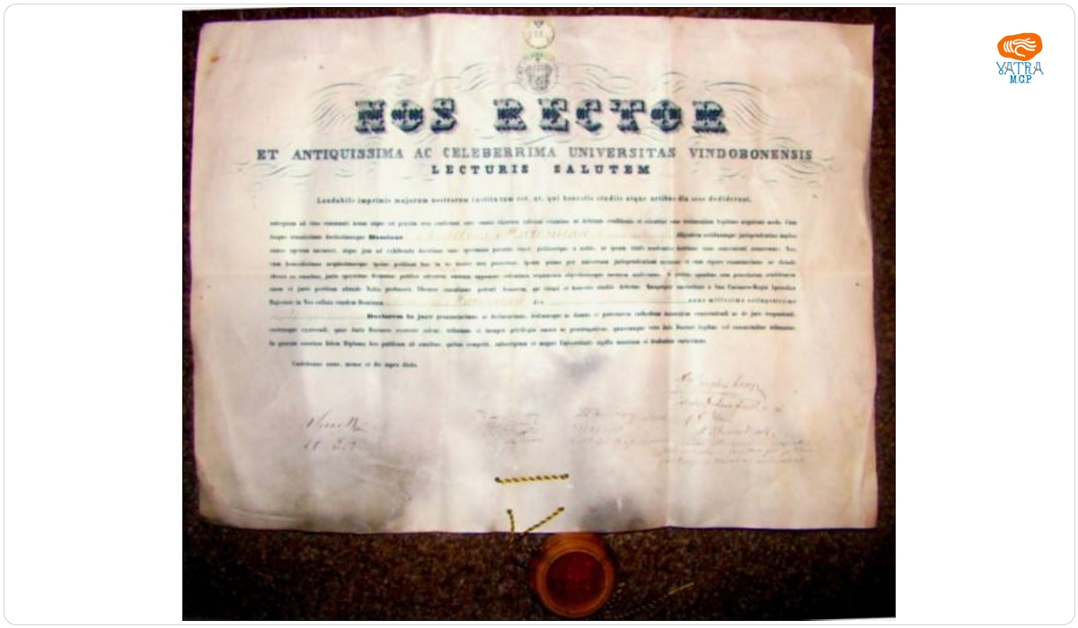 Nos rector et Antiquissima ac Celeberrima Universitas Vindobonensis