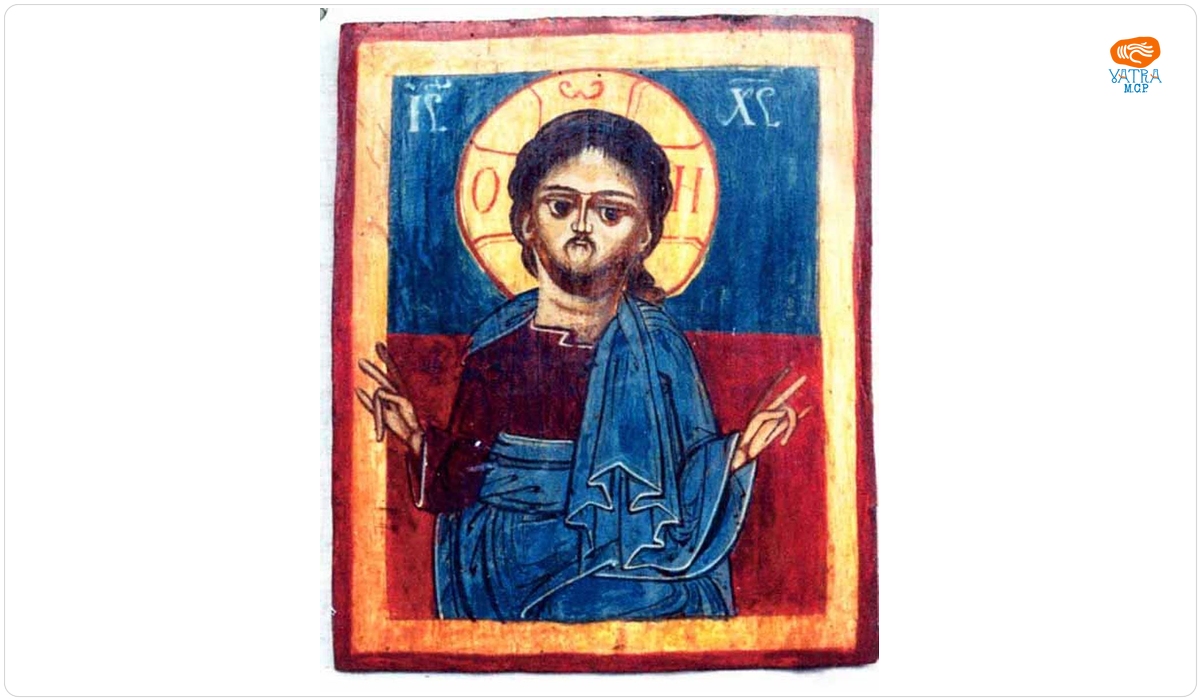 zugrav și diacon Mihail — Iisus Hristos binecuvântând