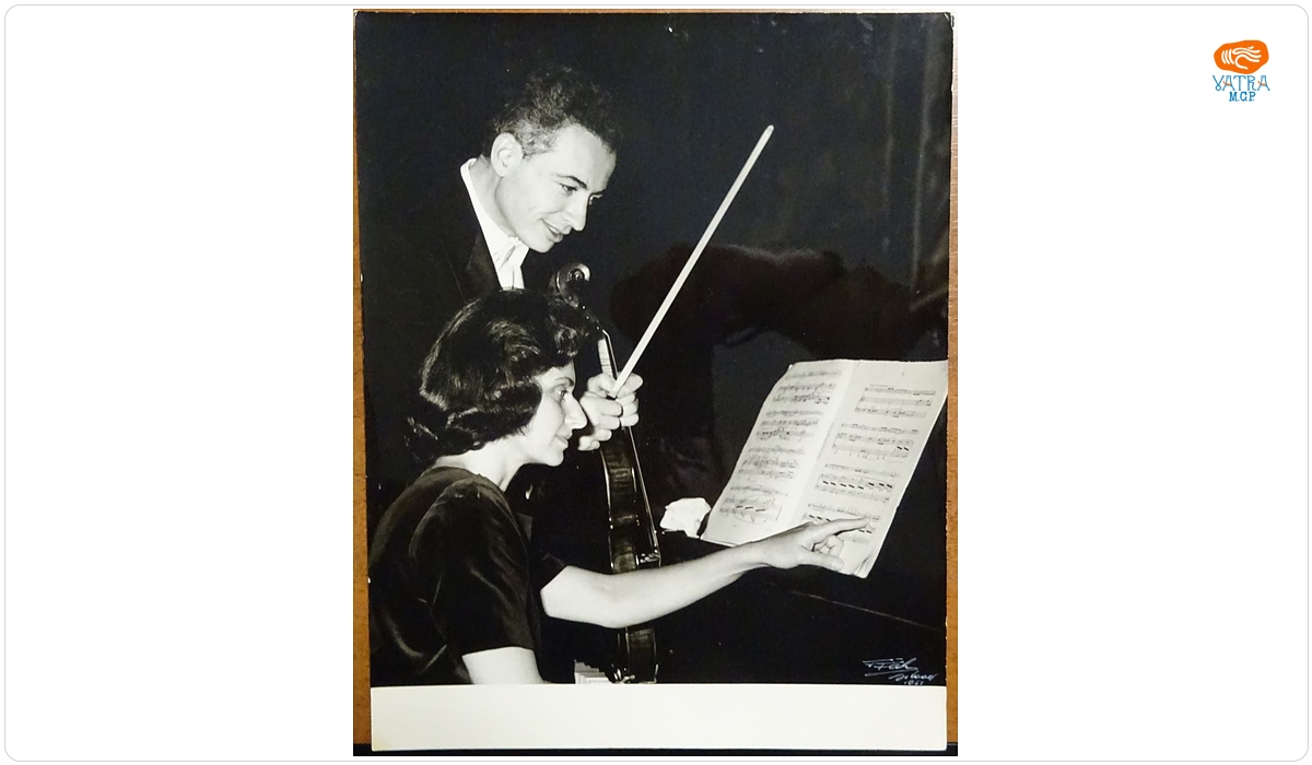 Muzicienii Lory (1922-2011) și Ernst Wallfisch (1920-1979)
