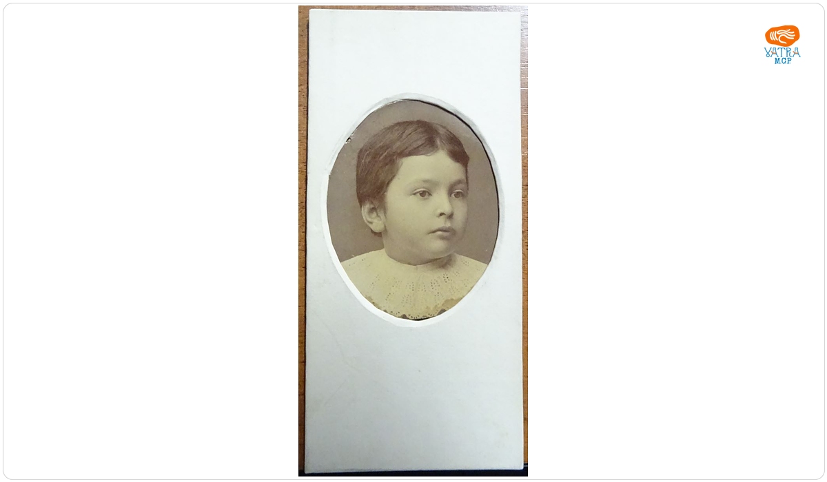 George Enescu la vârsta de 5 ani, 1886