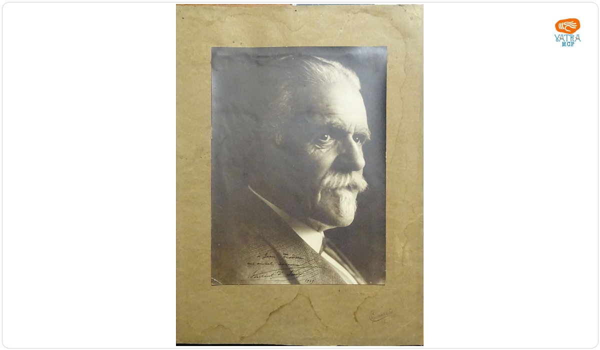 Compozitorul francez Vincent D’Indy, 1929