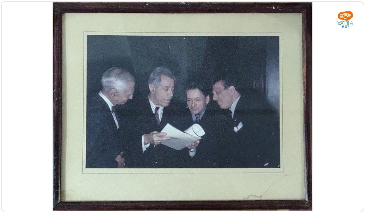 Editorul Georges Enoch, Fritz Kreisler, George Enescu, Jacques Thibaud