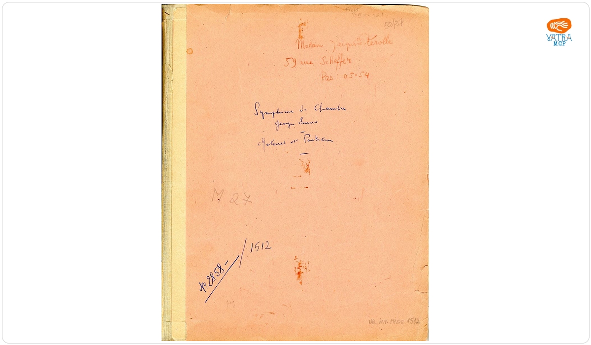Symphonie de Chambre, op. 33