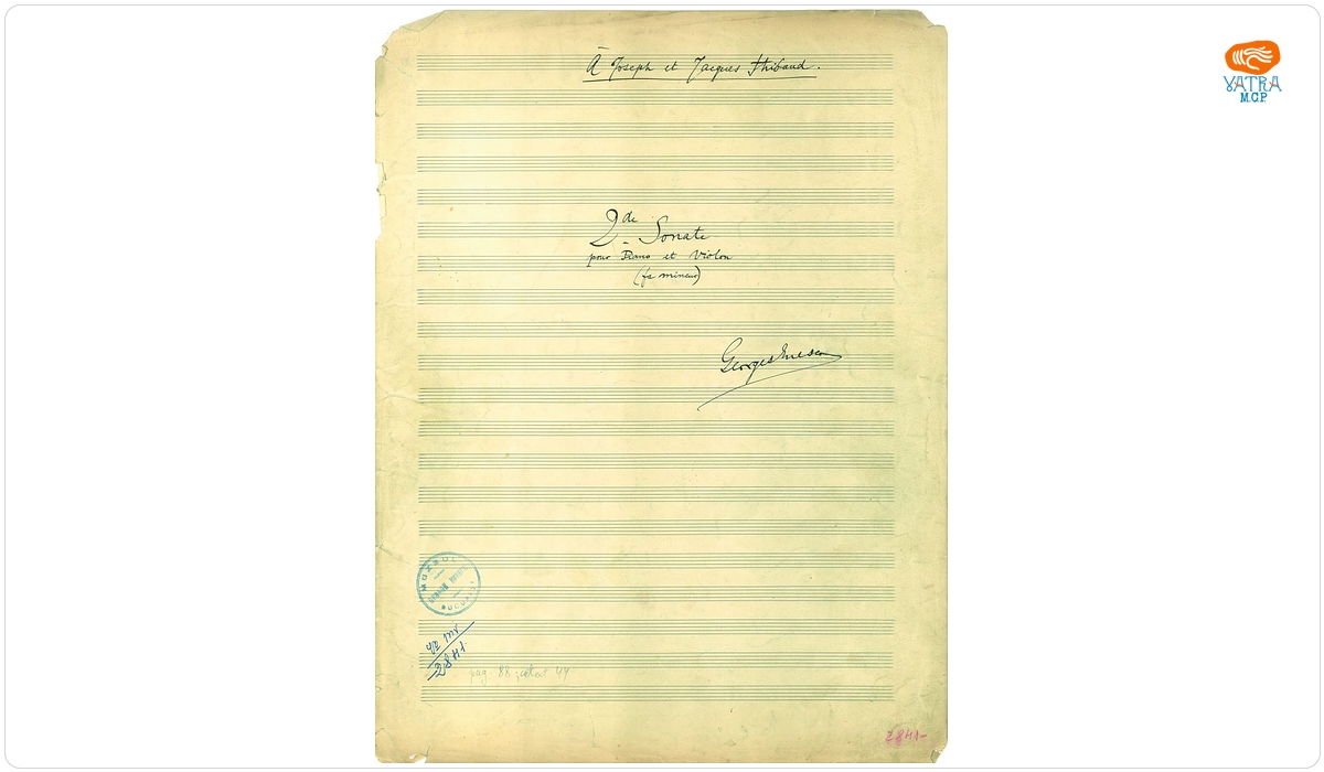 2ᵈᵉ Sonate pour Piano et Violon (fa mineur)