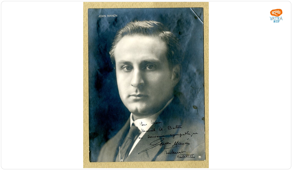 Juan (Joan) Manen (1883 - 1971), violonist și compozitor spaniol
