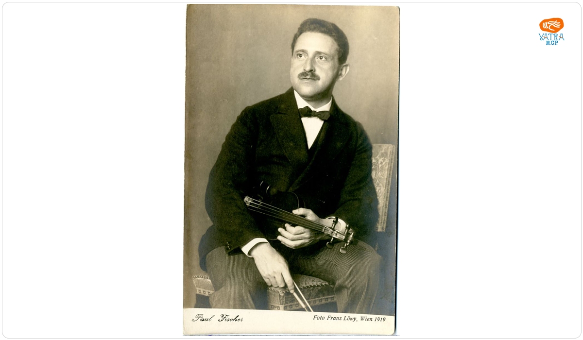 Paul Fisher (1876-1942) violonist, membru al Cvartetului Rosé