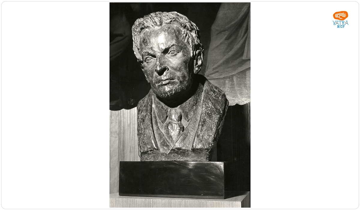 Bustul compozitorului George Enescu