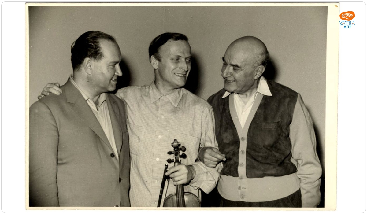 George Enescu, Yehudi Menuhin și David Oistrah