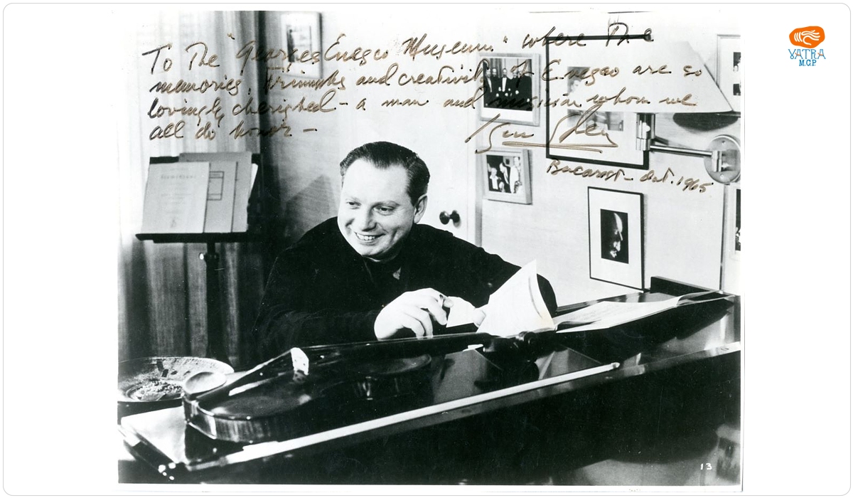 Isaac Stern, violonist american