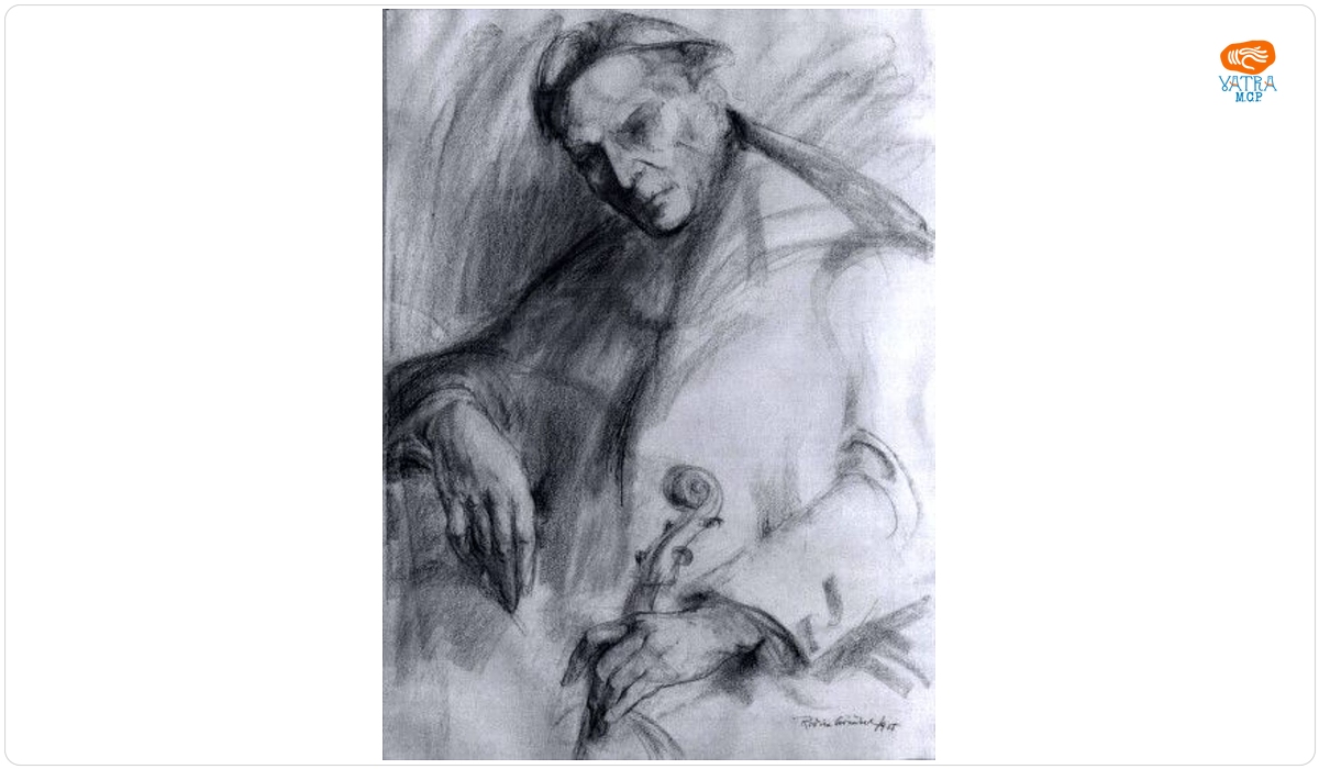 Rodica Teodorescu Ciocârdel — Portret George Enescu