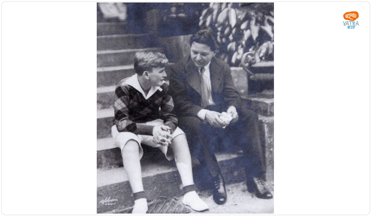 George Enescu și Yehudi Menuhin