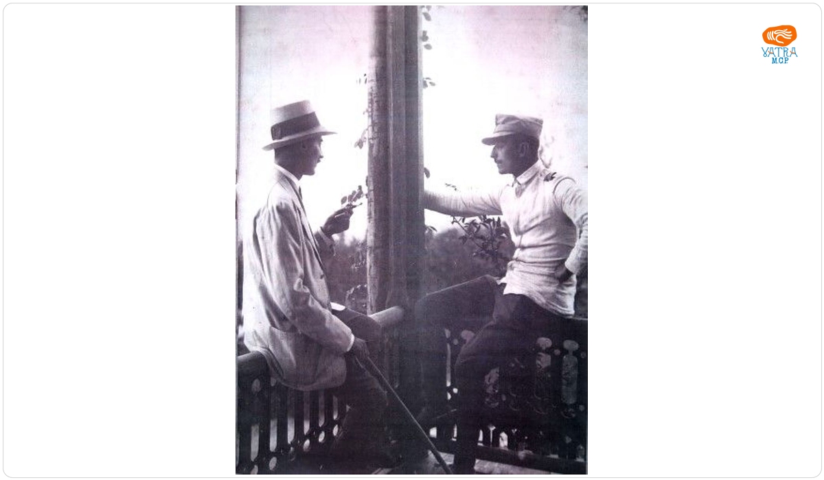 Fotografie Constantin Rosetti-Teșcanu și Maximillian Costin, vila Meri