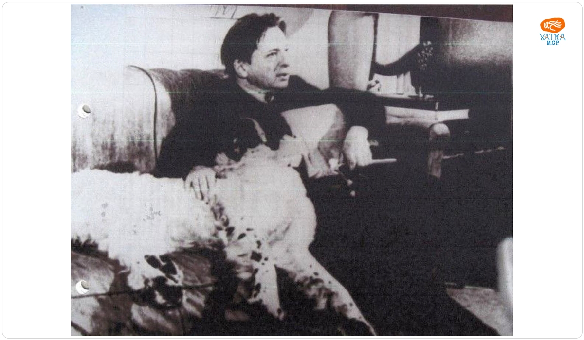 Fotografie George Enescu la Liveni