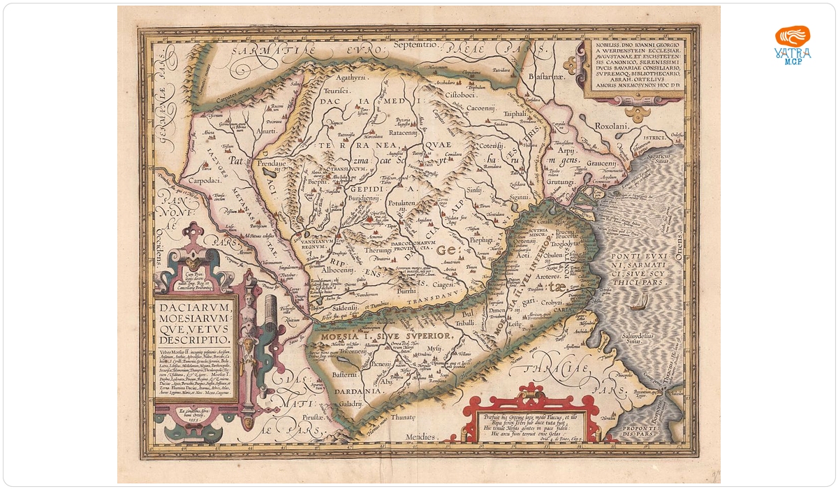 Daciarum, Moesiarum que, vetus descriptio (Dacia, Moesia - descrierea veche)