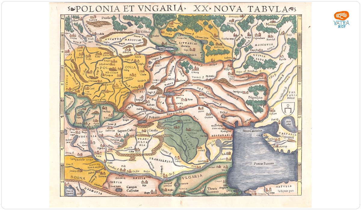Polonia et Ungaria. XX. Nova Tabula; (Polonia și Ungaria)