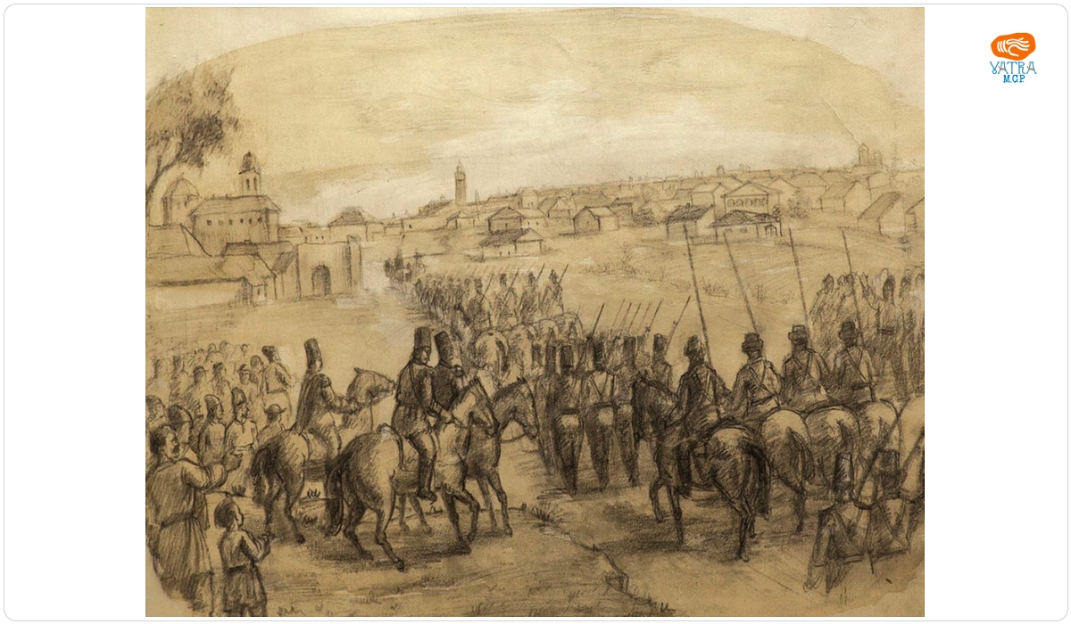 Intrarea trupelor rusești și austriece în București la 1789