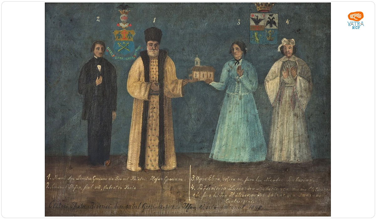 Ctitorii din satul Grecii-de-Sus, Ilfov