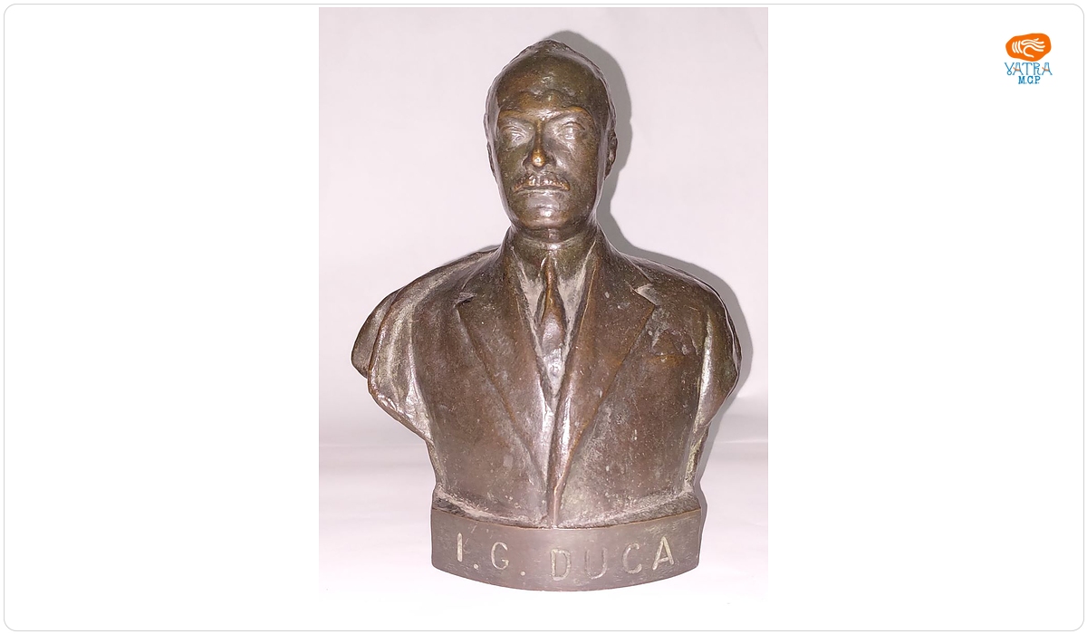Oscar HAN — Bustul lui I.G. Duca