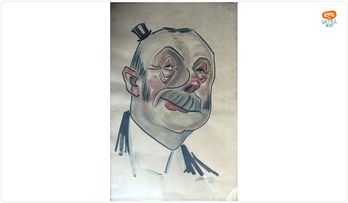 Iosif STEURER — Portret caricaturizat